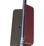 Custodia slim folio per Samsung Galaxy S20 Plus Bordeaux rossa