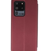 Slim Folio Case voor Samsung Galaxy S20 Ultra Bordeaux Rood