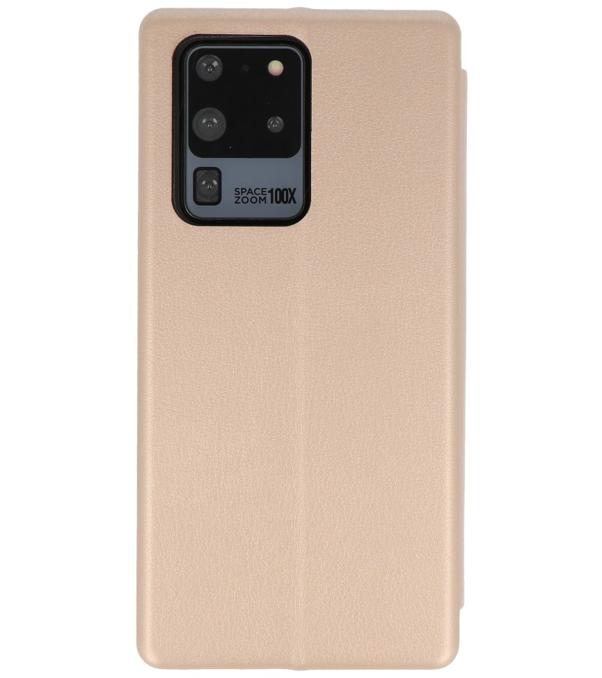 Custodia slim folio per Samsung Galaxy S20 Ultra Gold