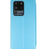 Custodia slim folio per Samsung Galaxy S20 ultra blu