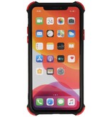 Custodia rigida per combinazione di colori resistente agli urti iPhone 11 Pro nero