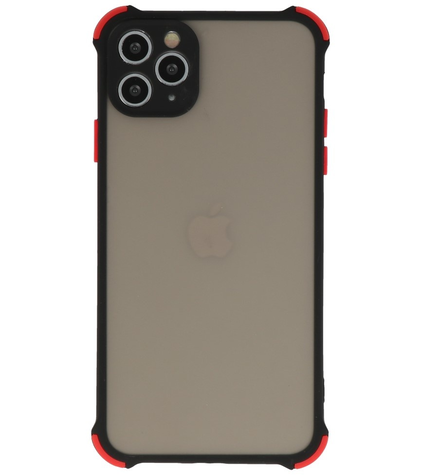 Schokbestendig Kleurcombinatie Hard Case iPhone 11 Pro Zwart