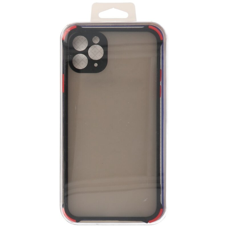 Stoßfeste Farbkombination Hard Case iPhone 11 Pro Schwarz