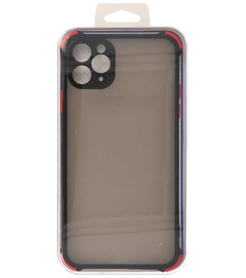 Schokbestendig Kleurcombinatie Hard Case iPhone 11 Pro Zwart