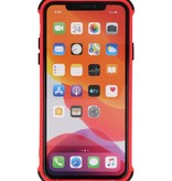 Custodia rigida per combinazione di colori resistente agli urti iPhone 11 Pro rosso