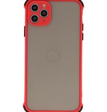 Funda rígida combinada a prueba de golpes para iPhone 11 Pro Rojo