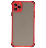 Funda rígida combinada a prueba de golpes para iPhone 11 Pro Rojo