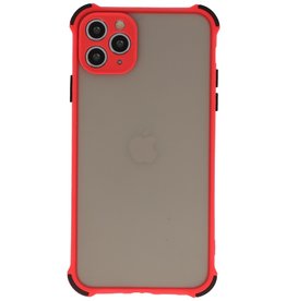 Custodia rigida per combinazione di colori resistente agli urti iPhone 11 Pro rosso