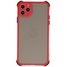 Funda rígida combinada a prueba de golpes para iPhone 11 Pro Rojo