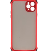 Coque Rigide Combinaison de Couleurs Antichoc iPhone 11 Pro Rouge