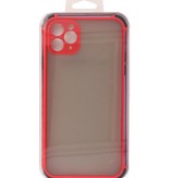 Schokbestendig Kleurcombinatie Hard Case iPhone 11 Pro Rood