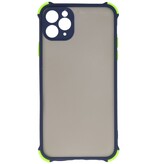Schokbestendig Kleurcombinatie Hard Case iPhone 11 Pro Max Blauw