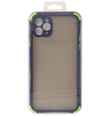Schokbestendig Kleurcombinatie Hard Case iPhone 11 Pro Max Blauw