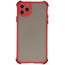 Stødfast farvekombination hårdt etui iPhone 11 Pro Max rød
