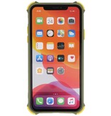 Schokbestendig Kleurcombinatie Hard Case iPhone 11 Pro Max Groen