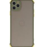 Schokbestendig Kleurcombinatie Hard Case iPhone 11 Pro Max Groen