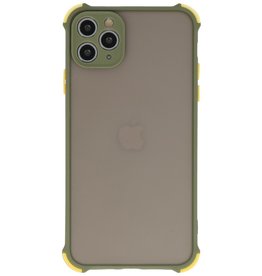 Shock Resistant Color Combination Hard Case iPhone 11 Pro Max Green