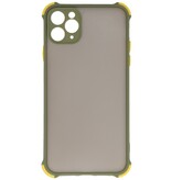 Shock Resistant Color Combination Hard Case iPhone 11 Pro Max Green