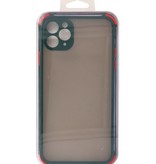 Schokbestendig Kleurcombinatie Hard Case iPhone 11 Pro Max Donker Groen