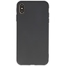 Funda de TPU de color premium para iPhone Xs Max Black