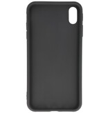 Custodia in TPU a colori premium per iPhone Xs Max nera