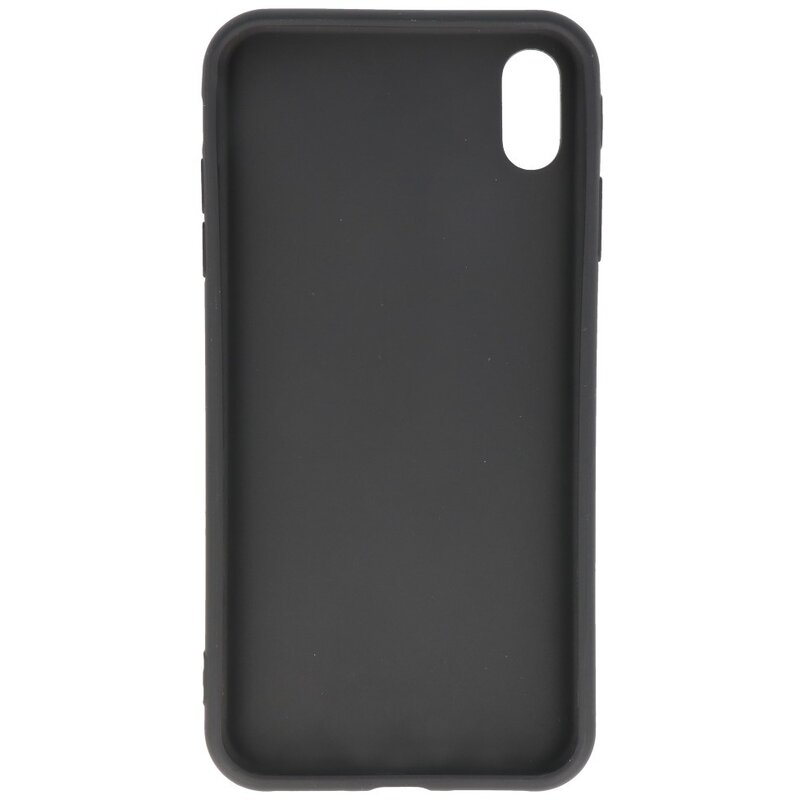 Custodia in TPU a colori premium per iPhone Xs Max nera