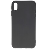 Custodia in TPU a colori premium per iPhone Xs Max nera