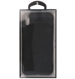 Funda de TPU de color premium para iPhone Xs Max Black