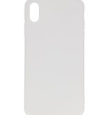 Premium Color TPU Case for iPhone Xs Max White