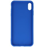 Custodia in TPU a colori premium per iPhone Xs Max blu