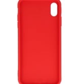 Funda de TPU de color premium para iPhone Xs Max Red