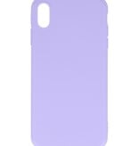 Coque TPU Premium Color pour iPhone Xs Max Purple