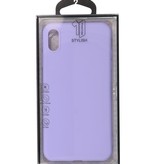 Premium Color TPU Case for iPhone Xs Max Purple