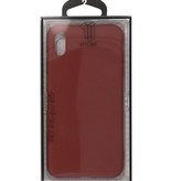 Premium farve TPU taske til iPhone Xs Max Brown