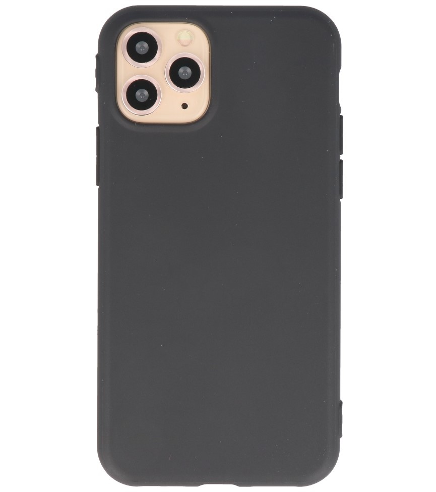 Funda de TPU de color premium para iPhone 11 Pro Black