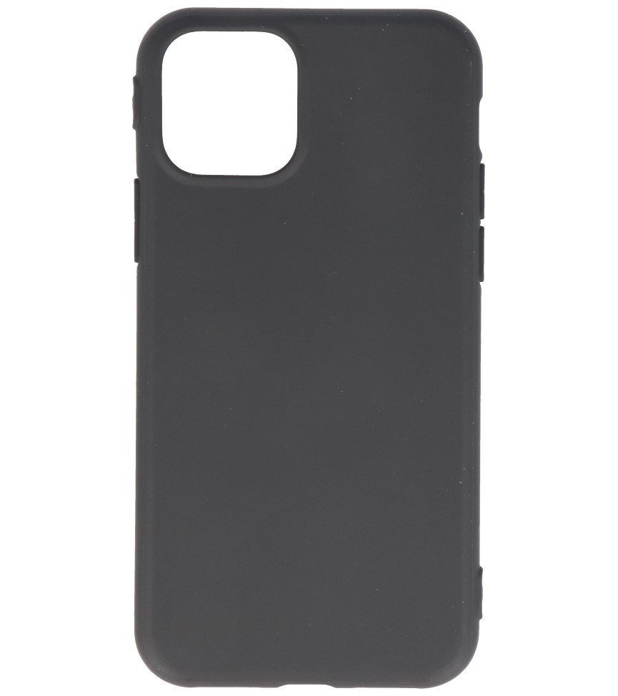 Premium Color TPU Hülle für iPhone 11 Pro Schwarz