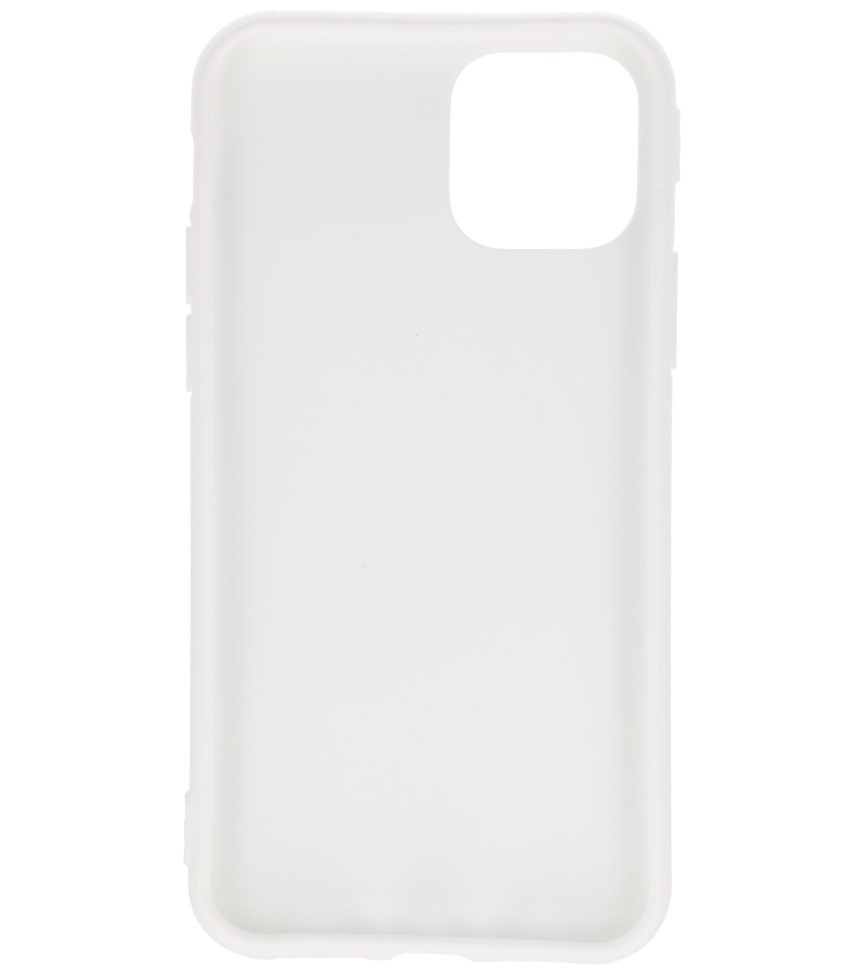 Premium Color TPU Hülle für iPhone 11 Pro Weiß