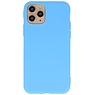 Custodia in TPU a colori premium per iPhone 11 Pro azzurro
