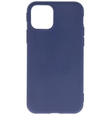 Custodia in TPU a colori premium per iPhone 11 Pro Navy
