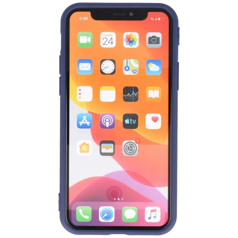 Premium Color TPU Hülle für iPhone 11 Pro Navy
