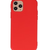 Premium Color TPU Hoesje voor iPhone 11 Pro Rood