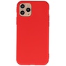 Premium farve TPU taske til iPhone 11 Pro rød