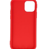 Premium Color TPU Hoesje voor iPhone 11 Pro Rood