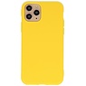 Premium Color TPU Case for iPhone 11 Pro Yellow