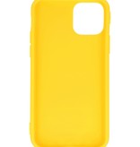 Premium Color TPU Case for iPhone 11 Pro Yellow