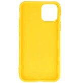 Coque TPU Premium Color pour iPhone 11 Pro Jaune