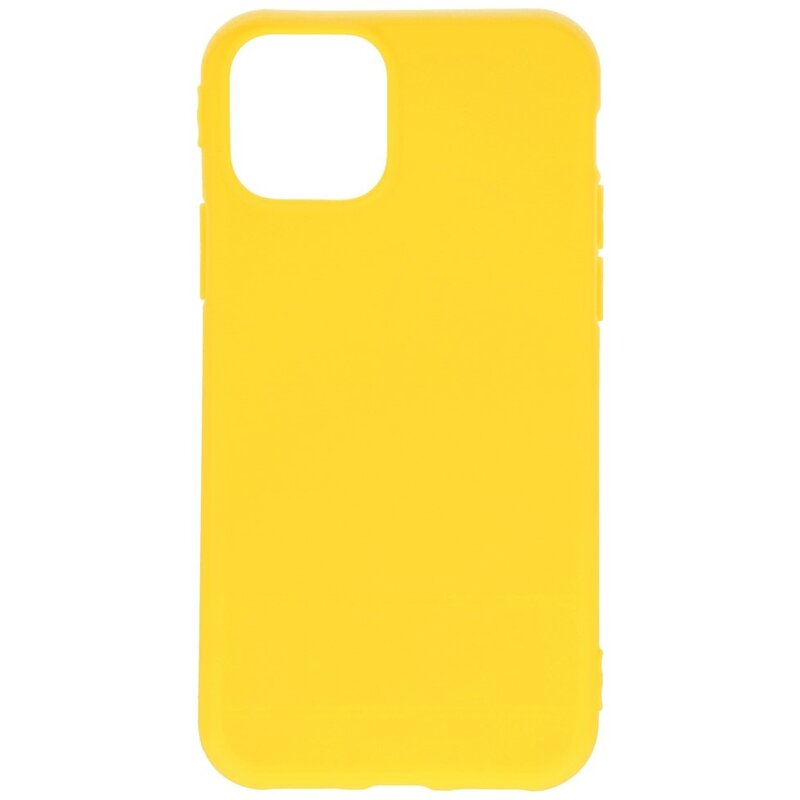 Coque TPU Premium Color pour iPhone 11 Pro Jaune