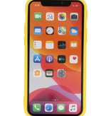 Premium farve TPU taske til iPhone 11 Pro gul