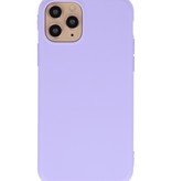 Premium Color TPU Case for iPhone 11 Pro Purple