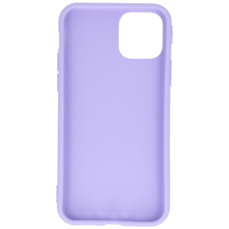 Premium Color TPU Case for iPhone 11 Pro Purple